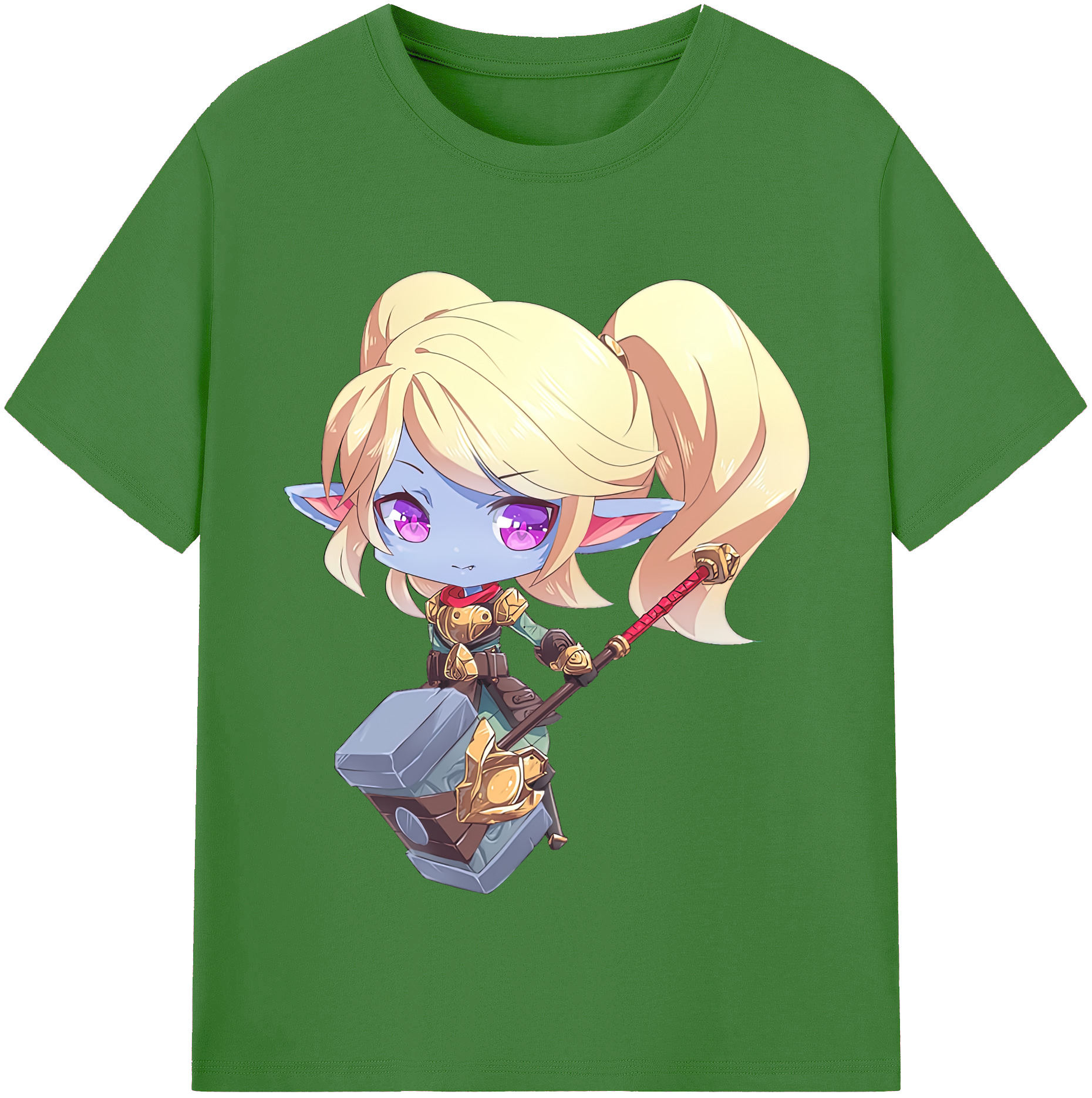 （画像用） リーグ・オブ・レジェンド League of Legends LOL レディースカジュアルプリントTシャツ（綿100％）